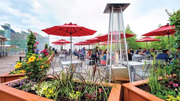 Hornblower Riverside Patio Riverside Patio